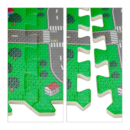 Puzzlematte Straße