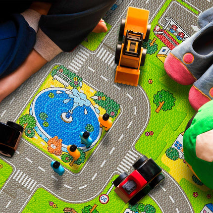 Tapis Puzzle Route avec Animaux
