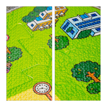 Tapis Puzzle Route avec Animaux