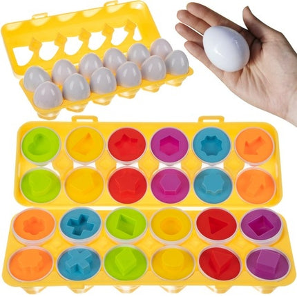 Puzzle - Eier, 12-teilig. 22674