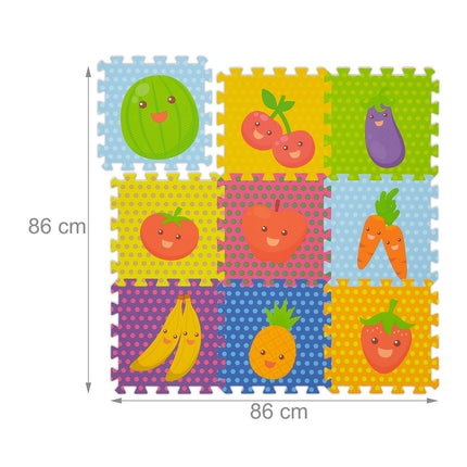 Puzzlematte Obst