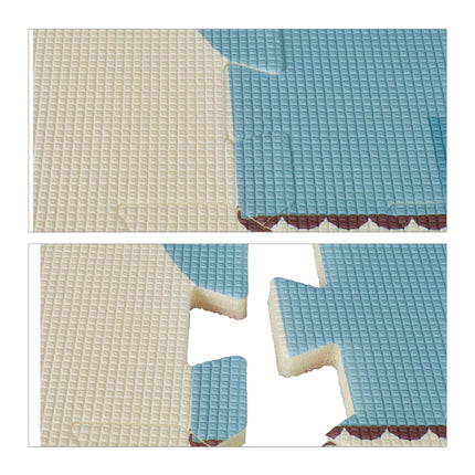 Duo de tapis puzzle : hibou / éléphant