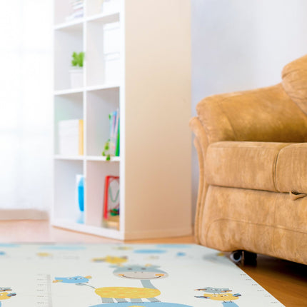 Duo de tapis puzzle : hibou / éléphant
