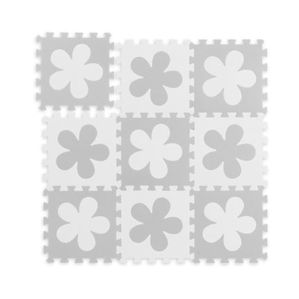 Tapis puzzle motif floral