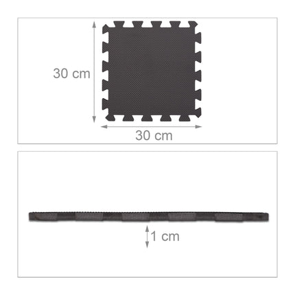 Tapis puzzle en caoutchouc mousse