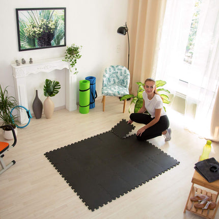 Tapis puzzle en caoutchouc mousse