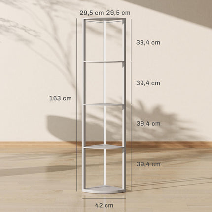 Lampadaire LED RGB avec étagères, intensité réglable, télécommande