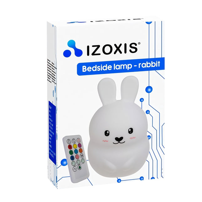 Lampe de nuit RGB avec télécommande - lapin