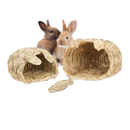 Maison pour lapins, lot de 2 avec jouets