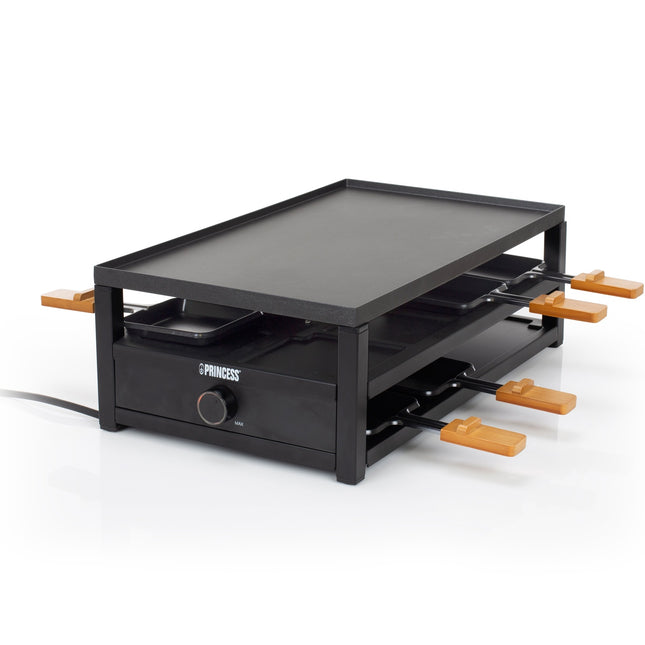 Raclette 162655 Black Steel Raclette für 8 Personen.
