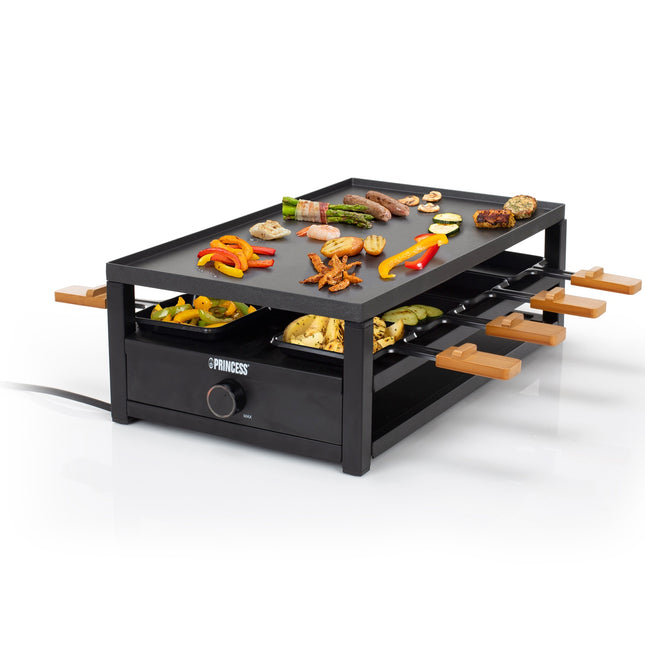 Raclette 162655 Black Steel Raclette für 8 Personen.