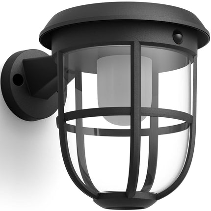 Radii Wandleuchte Solar Ultra Effiziente LED 250lm Schwarz