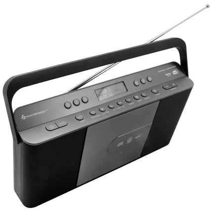 Radio Quick Select CD Portable RCD1870SW Schwarz/Silbergrau