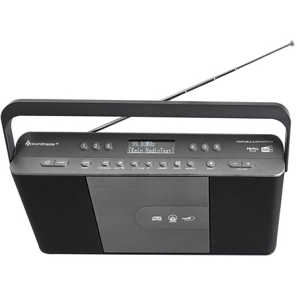 Radio Quick Select CD Portable RCD1870SW Schwarz/Silbergrau