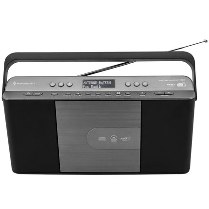 Radio Quick Select CD Portable RCD1870SW Schwarz/Silbergrau
