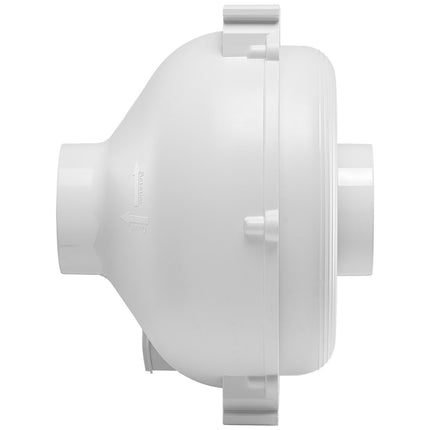 Radon Mitigation Fan Kit, 260 CFM, 4–4.5 in, 2 Couplers, Waterproof