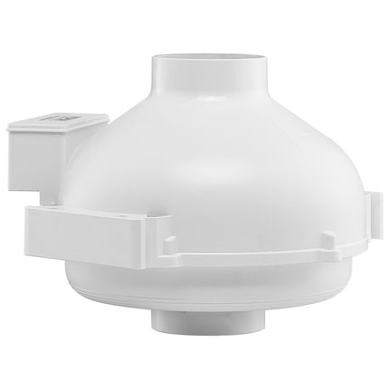 Radon Mitigation Fan Kit, 260 CFM, 4–4.5 in, 2 Couplers, Waterproof