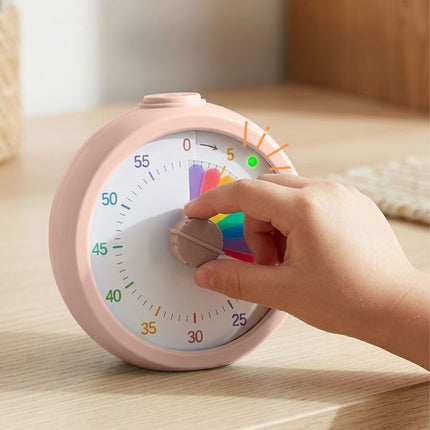 Regenbogen-Timer mit einstellbarer Lautstärke – 60-Minuten-Countdown