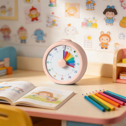 Regenbogen-Timer mit einstellbarer Lautstärke – 60-Minuten-Countdown