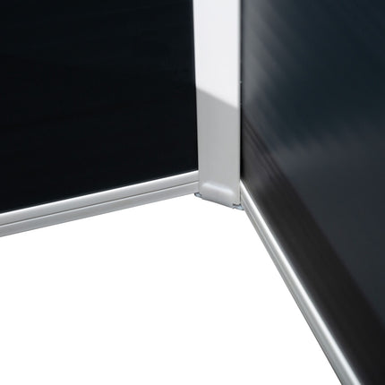 Hochbeet-Topf mit Drainage, grauer Kunststoff 120x90x30 cm