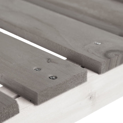 Jardinière surélevée en bois avec doublure amovible