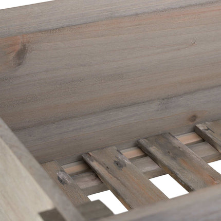 Hochbeet Holz Grau