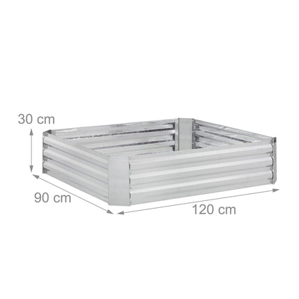 Erhöhtes Metallbett