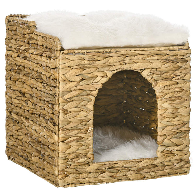 Rat size cave with cushion, 2 levels for cats up to 5 kg