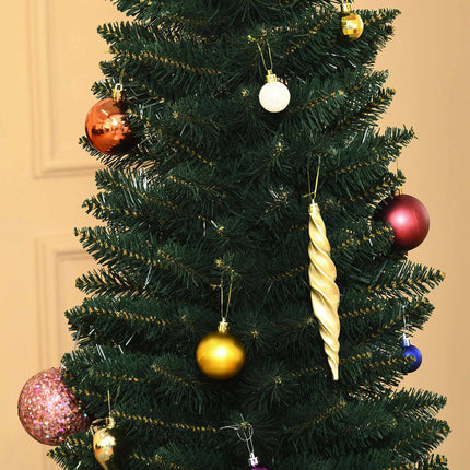 Sapin de Noël réaliste de 180 cm, 380 branches, ignifugé