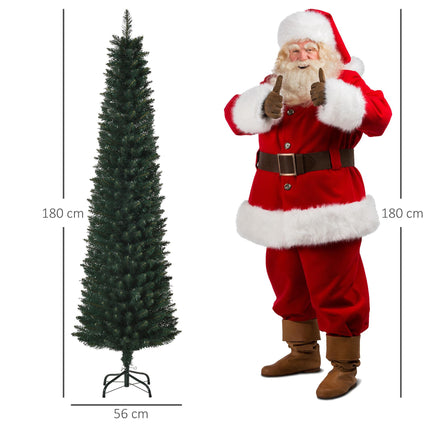 Sapin de Noël réaliste de 180 cm, 380 branches, ignifugé