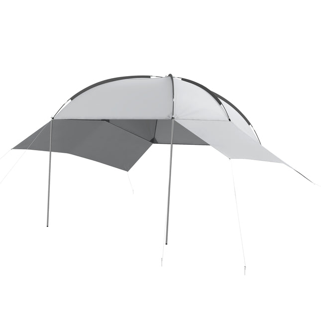 Tragbares Auto-Heckzelt - Wasserdicht mit Stahlrahmen, Sonnenschutz, 3x2.6x2.3-2.6M