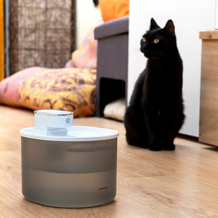 Wiederaufladbarer Katzentrinkbrunnen mit Sensor Refopet InnovaGoods