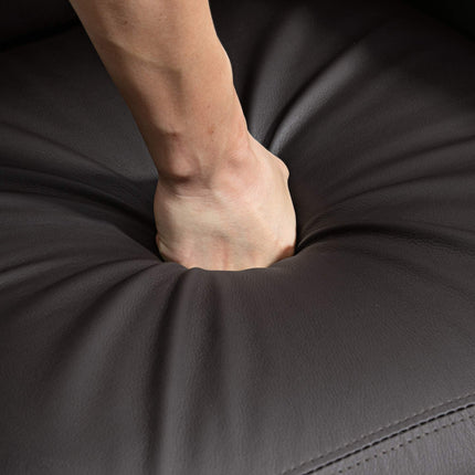 Fauteuil inclinable avec massage, dossier réglable, similicuir