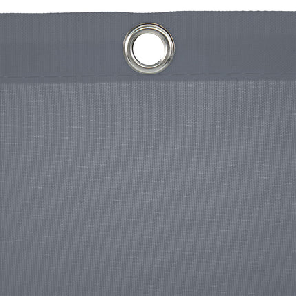 Voile d'ombrage rectangulaire grise, protection UV, déperlante