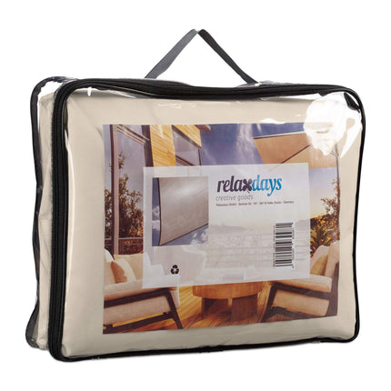 Rectangular Shade Sail, Beige UV Sunshade With Bag