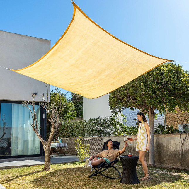Rechteckiges Sonnensegel Shazail InnovaGoods 2 x 3 m - Grau