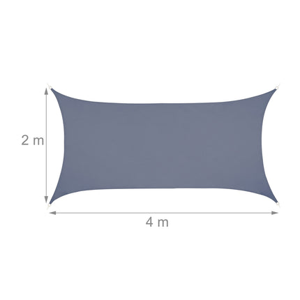 Rechteckige Markise aus Polyester