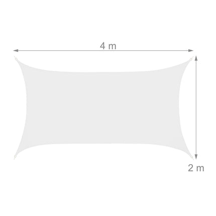 Rechteckige Markise aus Polyester