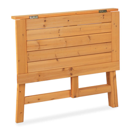 Table pliante rectangulaire en bois