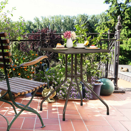 Rechteckiger Gartentisch