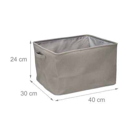 Panier de rangement rectangulaire