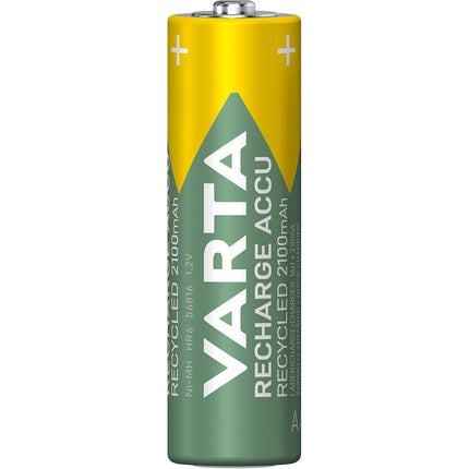 Recycling-Akku AA 2100 mAh 4-teilig