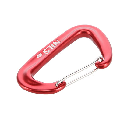 Roter Karabiner 12 kN, robuster Kletterclip
