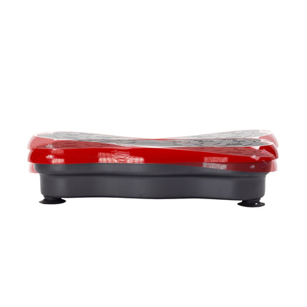 Plateforme vibrante rouge, vitesse réglable, équipement de fitness