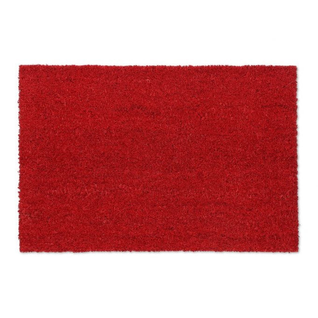 Paillasson en fibre de coco rouge
