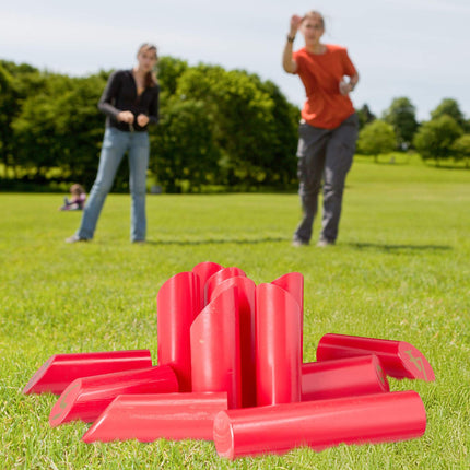Jeu de cube rouge avec sac