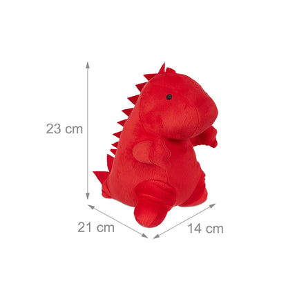 Roter Türstopper Dino