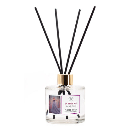 Diffuseur à bâtonnets en verre 100 ml - Parfum longue durée