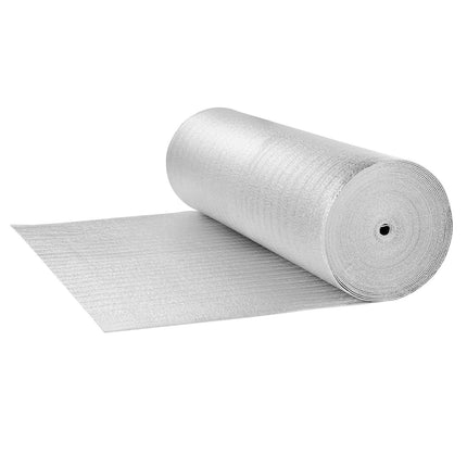 Reflective Insulation Roll, Double-Sided Foil, 48 In x 100 Ft