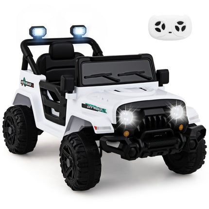 Camion électrique télécommandé avec lumières LED